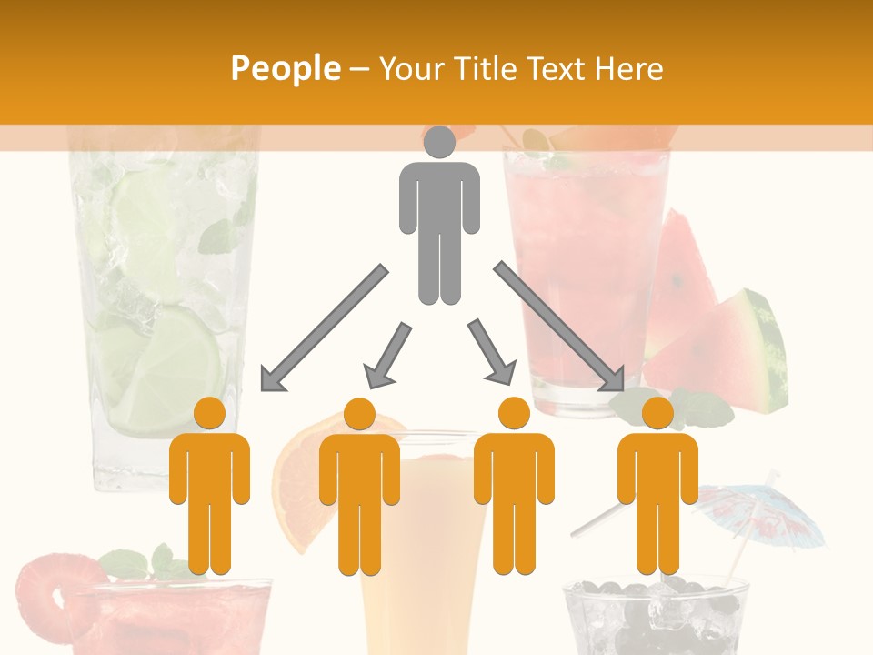 Rum Syrup Mohito PowerPoint Template