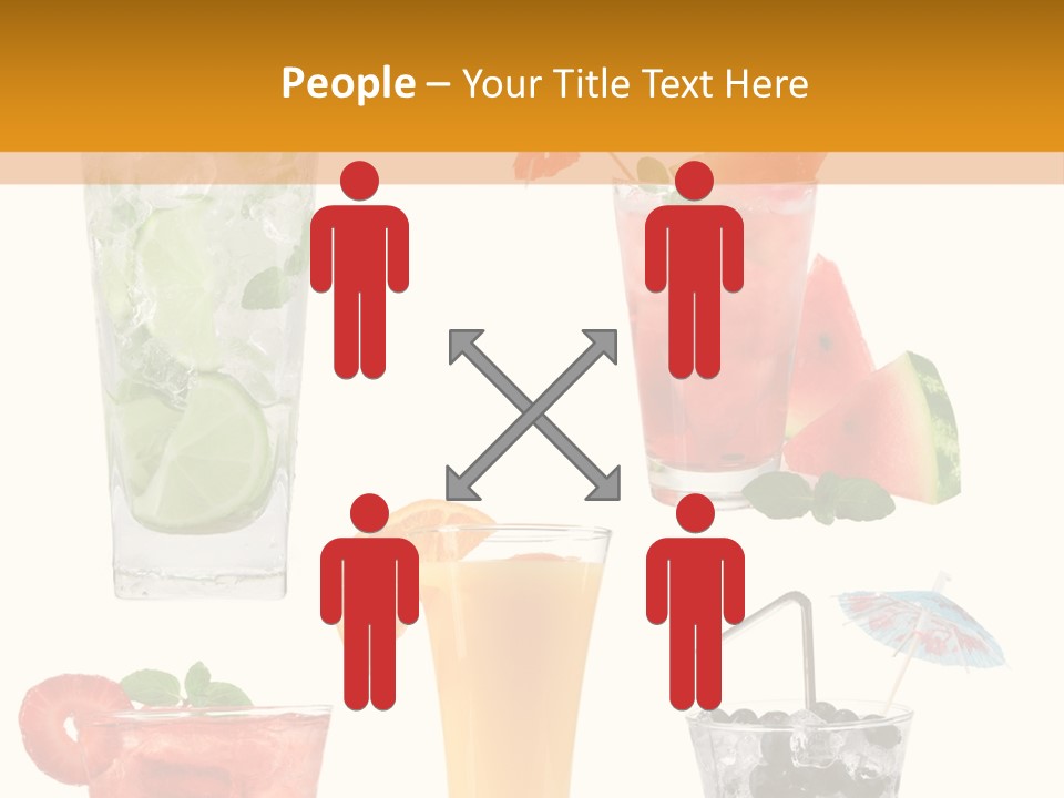 Rum Syrup Mohito PowerPoint Template