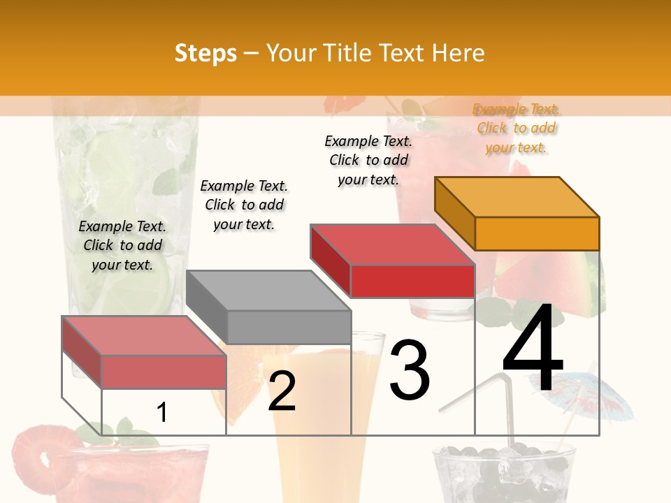 Rum Syrup Mohito PowerPoint Template