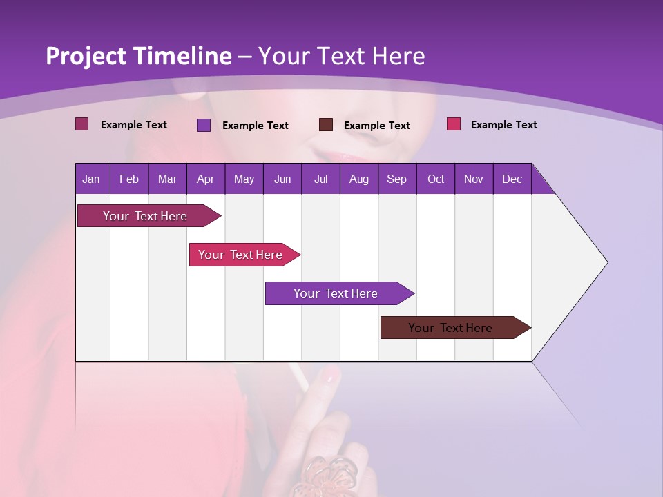Food Happiness Beauty PowerPoint Template