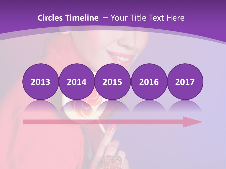 Food Happiness Beauty PowerPoint Template