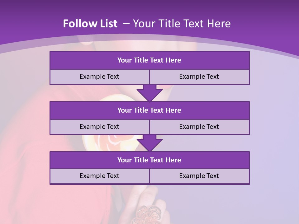 Food Happiness Beauty PowerPoint Template
