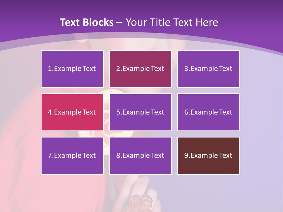 Food Happiness Beauty PowerPoint Template