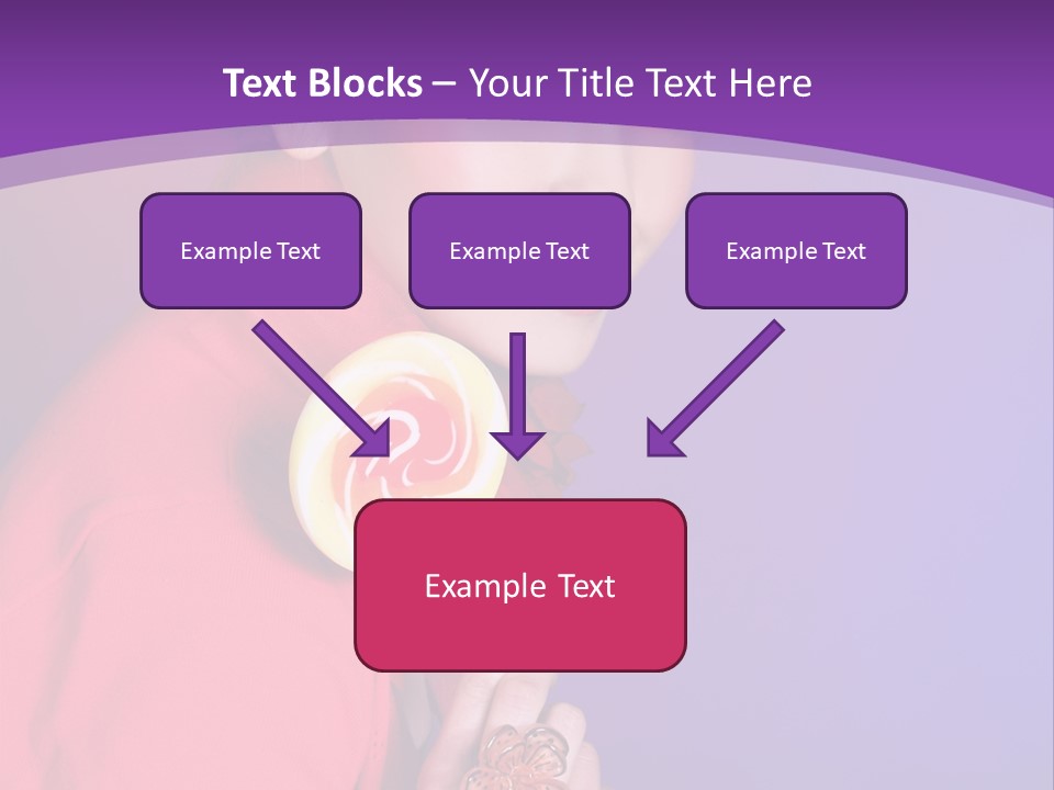 Food Happiness Beauty PowerPoint Template