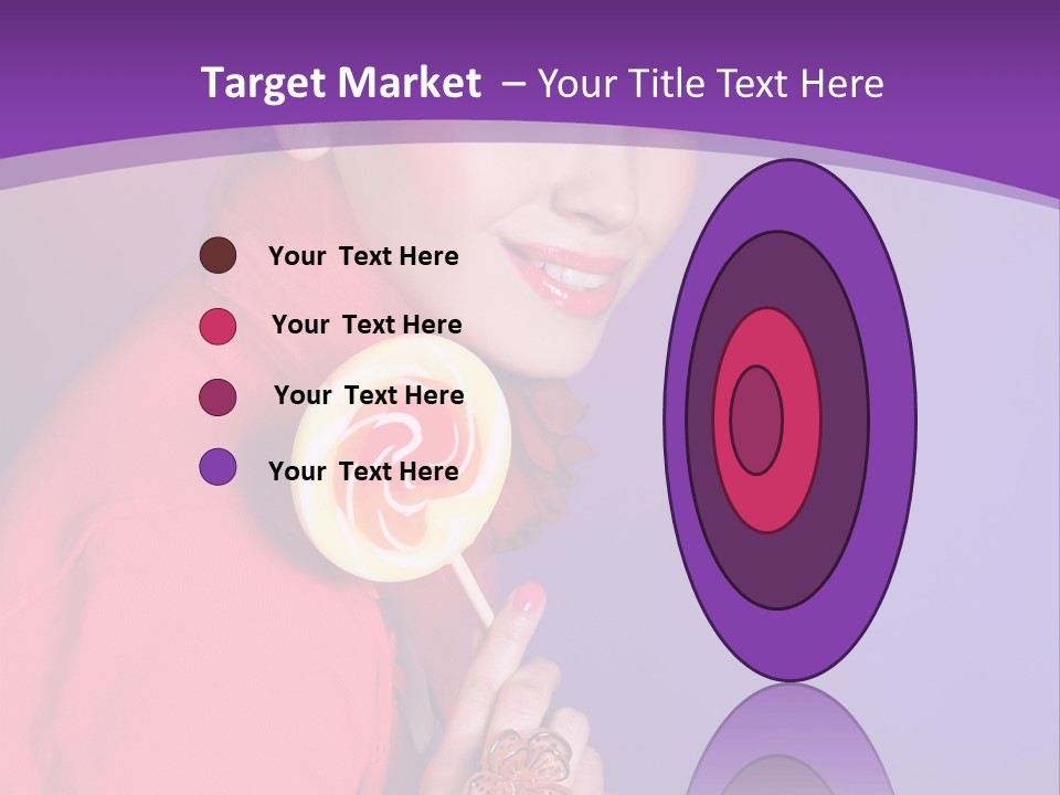 Food Happiness Beauty PowerPoint Template