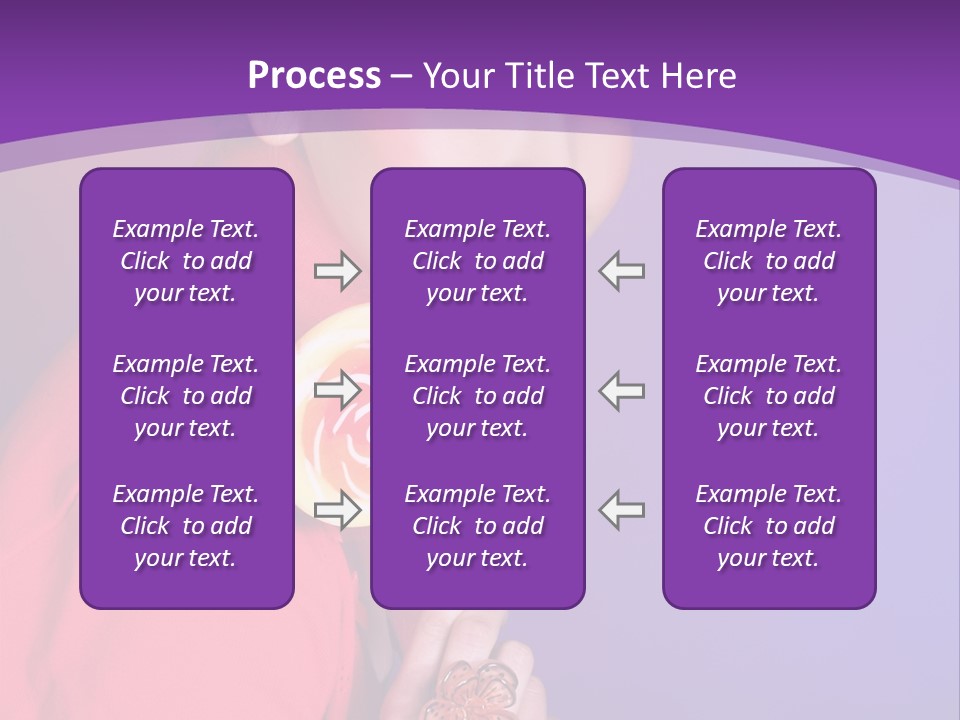 Food Happiness Beauty PowerPoint Template