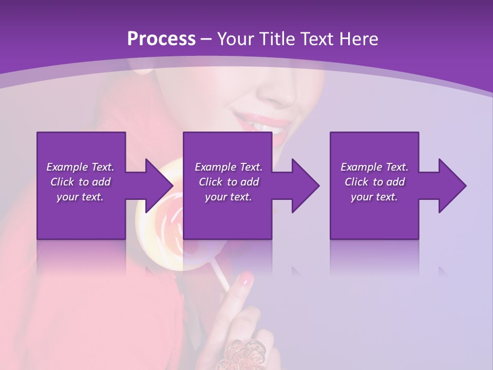 Food Happiness Beauty PowerPoint Template