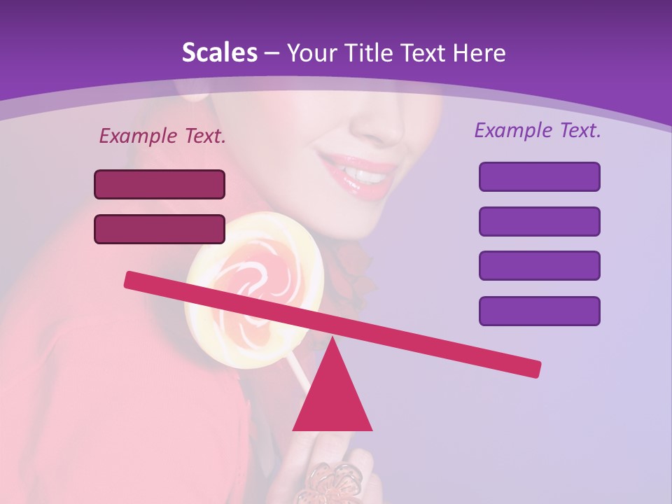 Food Happiness Beauty PowerPoint Template