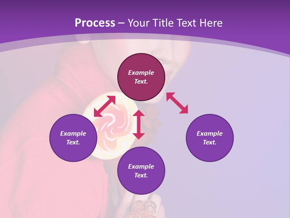 Food Happiness Beauty PowerPoint Template