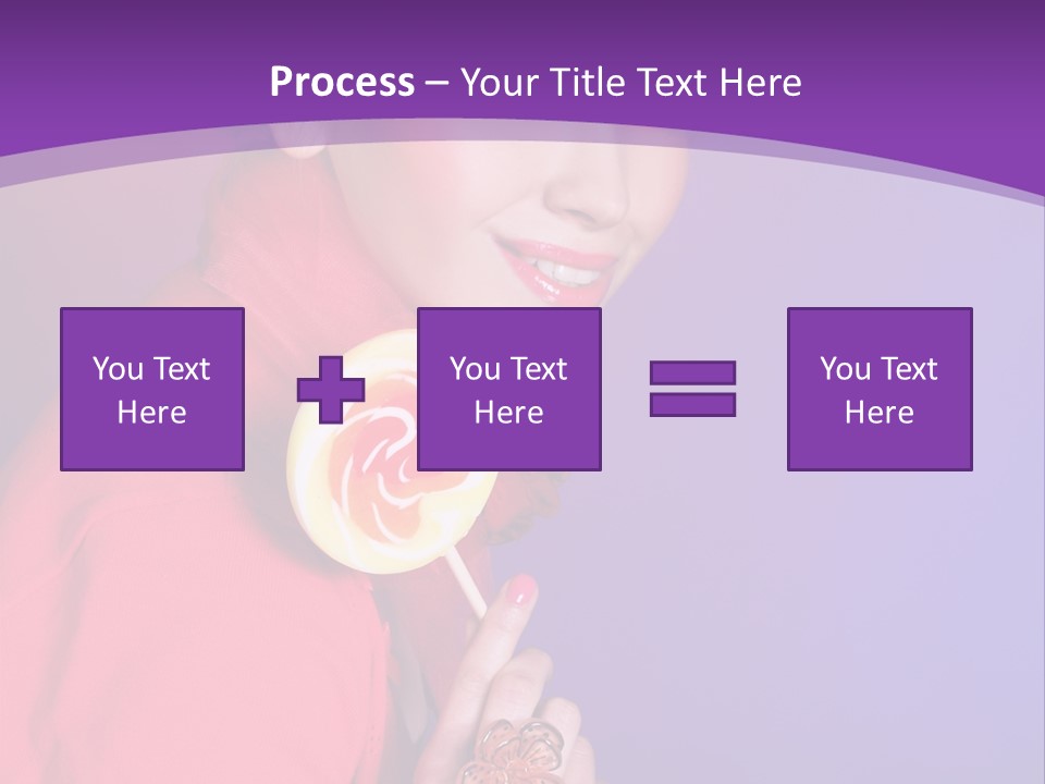Food Happiness Beauty PowerPoint Template
