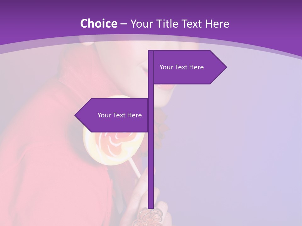 Food Happiness Beauty PowerPoint Template