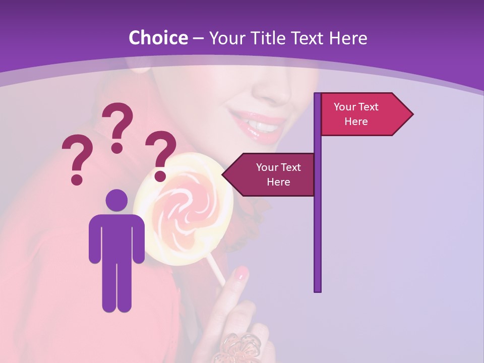 Food Happiness Beauty PowerPoint Template