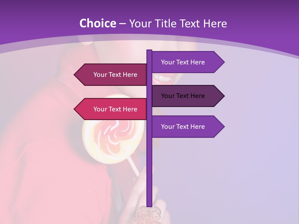 Food Happiness Beauty PowerPoint Template