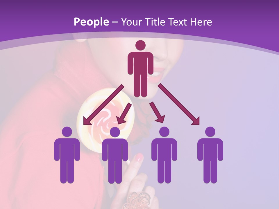 Food Happiness Beauty PowerPoint Template