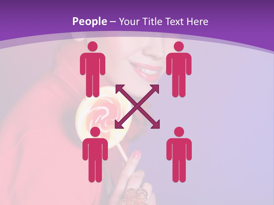 Food Happiness Beauty PowerPoint Template