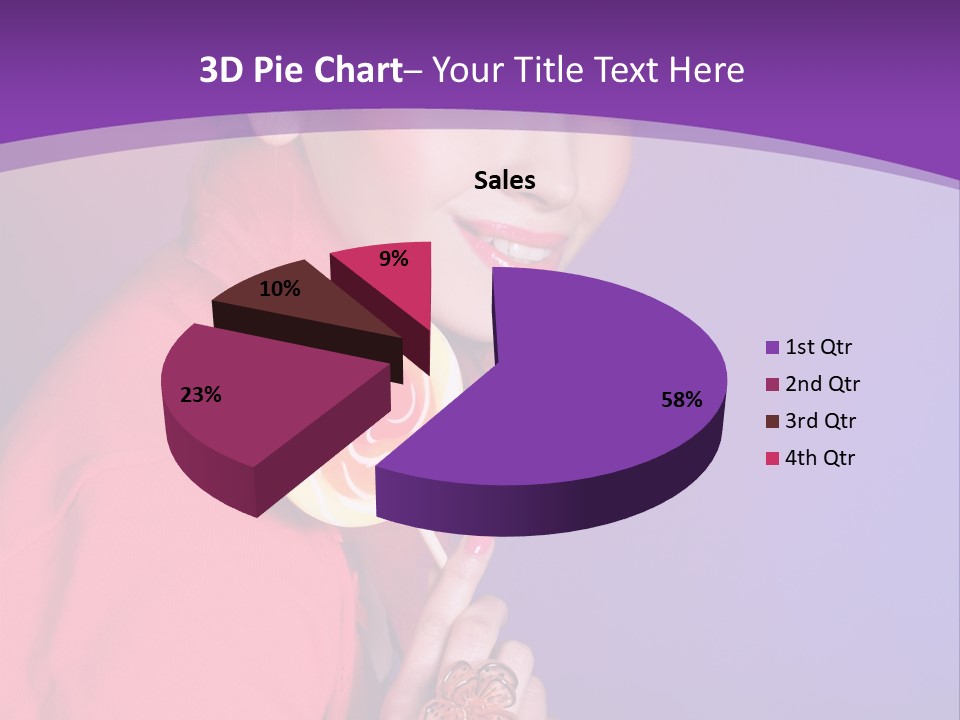 Food Happiness Beauty PowerPoint Template