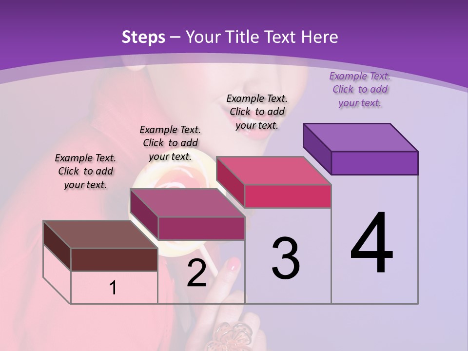 Food Happiness Beauty PowerPoint Template