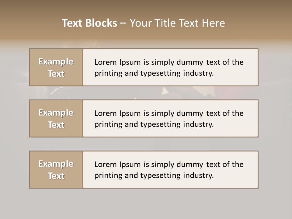 Hat Elegant Brown Eyes PowerPoint Template