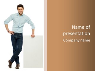 Message Executive Copyspace PowerPoint Template