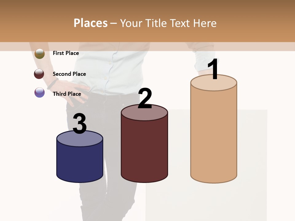 Message Executive Copyspace PowerPoint Template