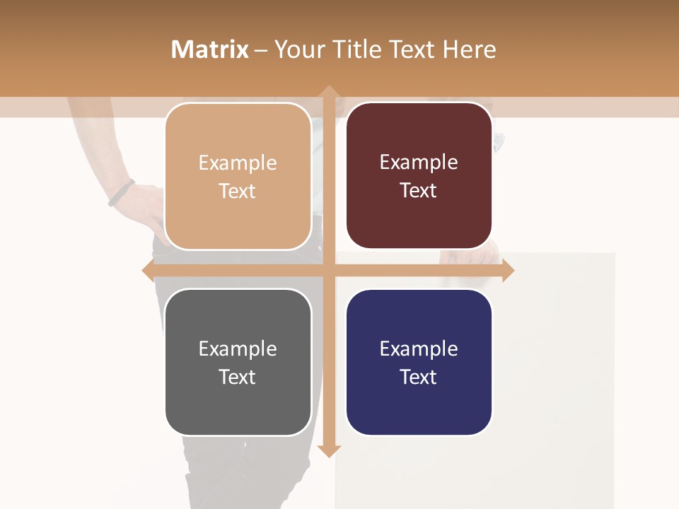 Message Executive Copyspace PowerPoint Template