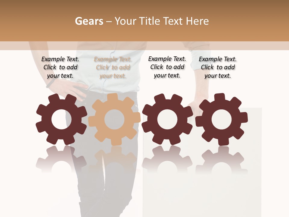 Message Executive Copyspace PowerPoint Template