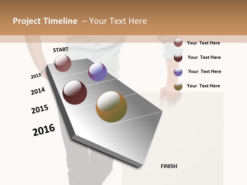 Message Executive Copyspace PowerPoint Template
