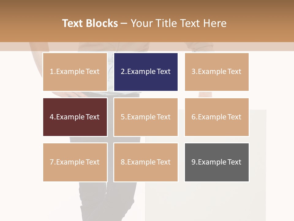 Message Executive Copyspace PowerPoint Template