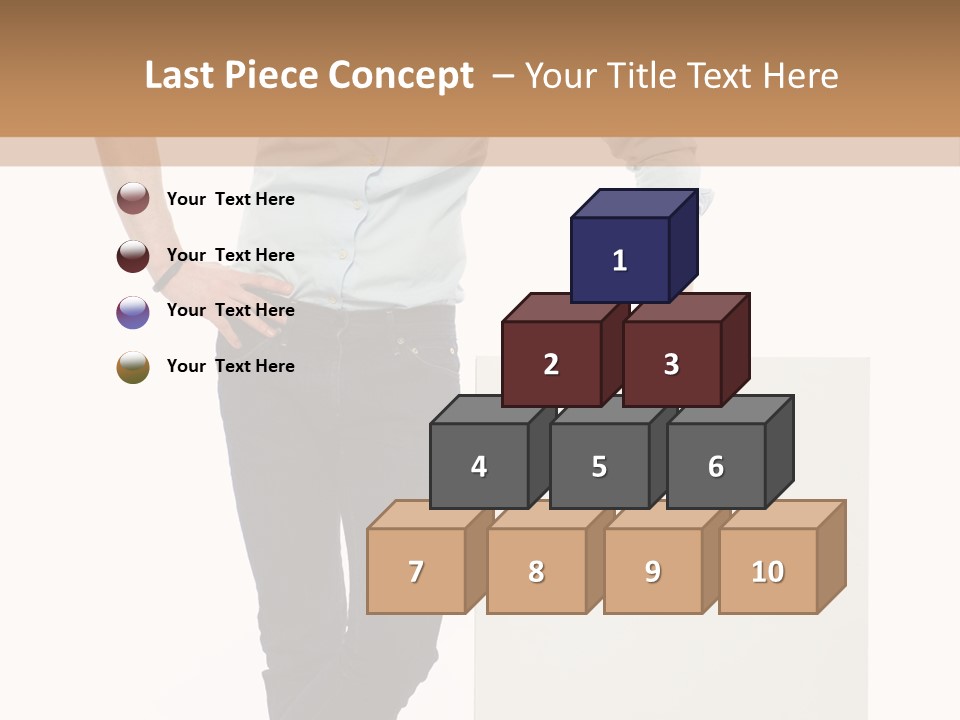 Message Executive Copyspace PowerPoint Template