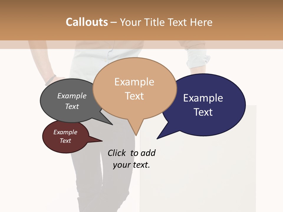 Message Executive Copyspace PowerPoint Template
