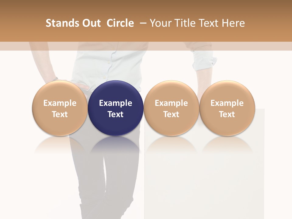 Message Executive Copyspace PowerPoint Template