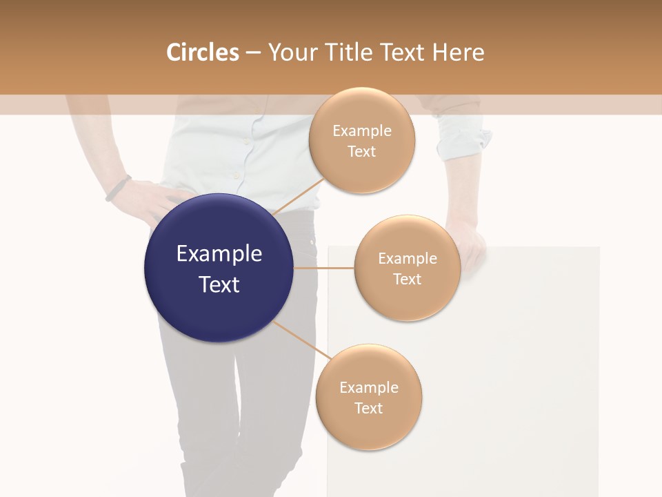 Message Executive Copyspace PowerPoint Template