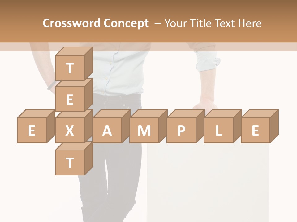 Message Executive Copyspace PowerPoint Template
