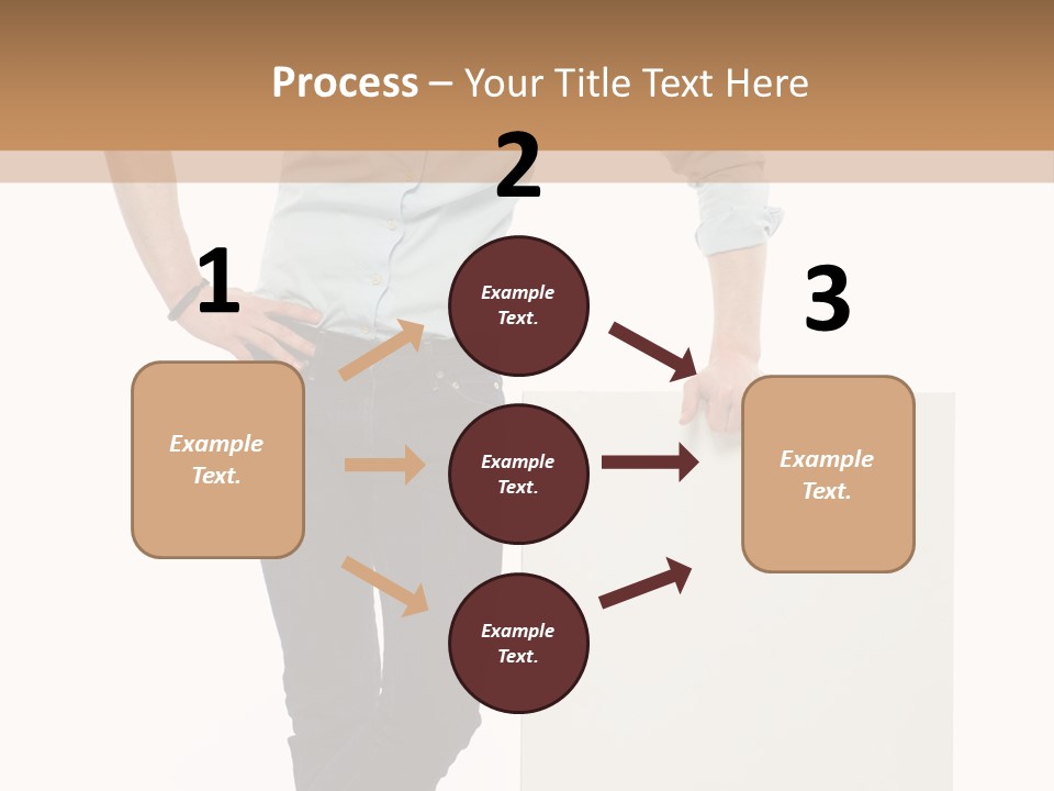 Message Executive Copyspace PowerPoint Template