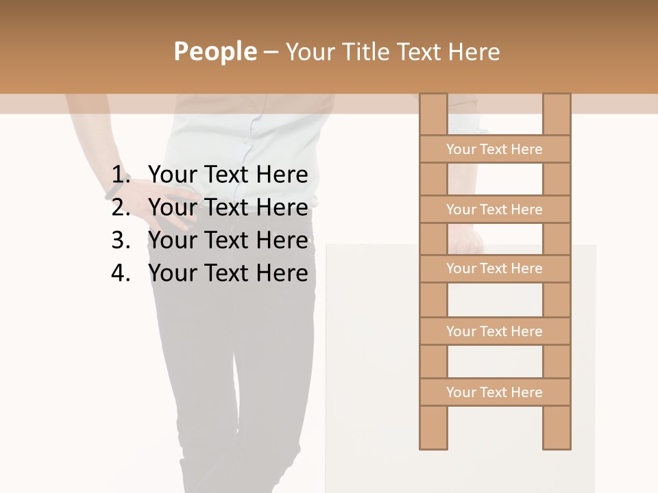 Message Executive Copyspace PowerPoint Template
