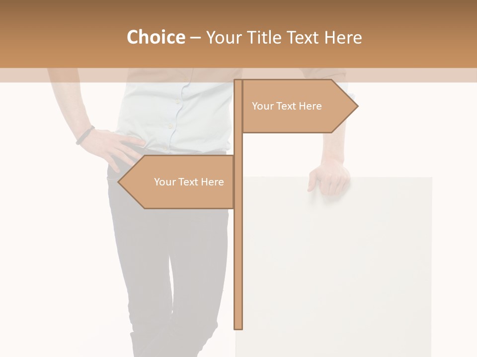 Message Executive Copyspace PowerPoint Template