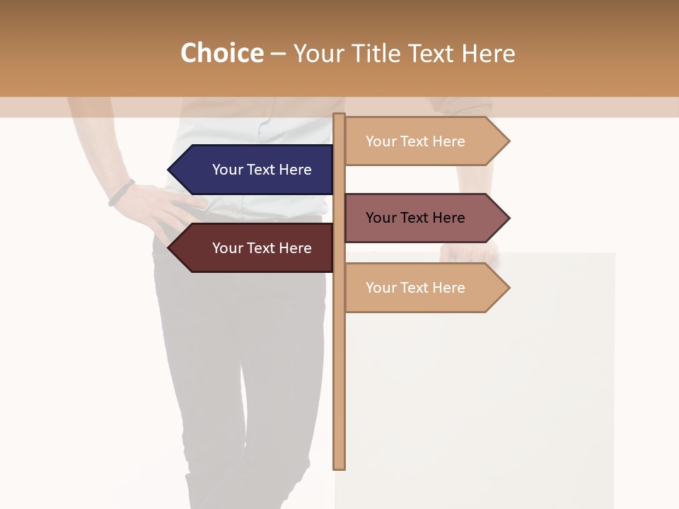 Message Executive Copyspace PowerPoint Template