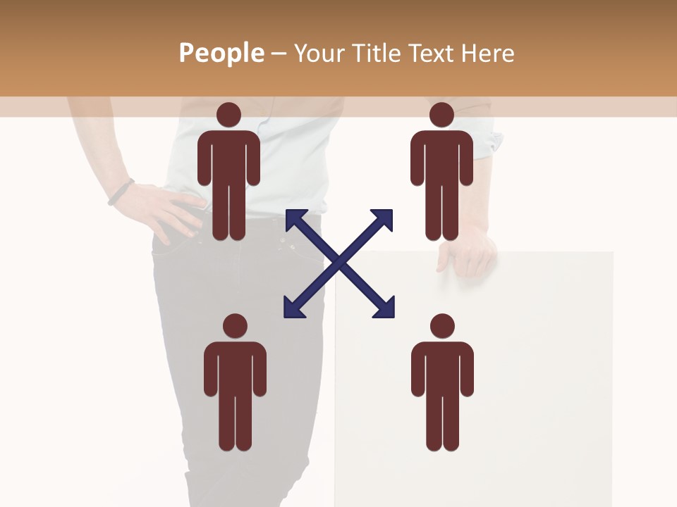 Message Executive Copyspace PowerPoint Template