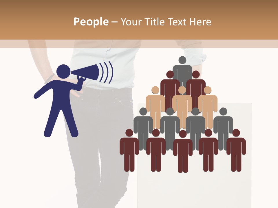 Message Executive Copyspace PowerPoint Template