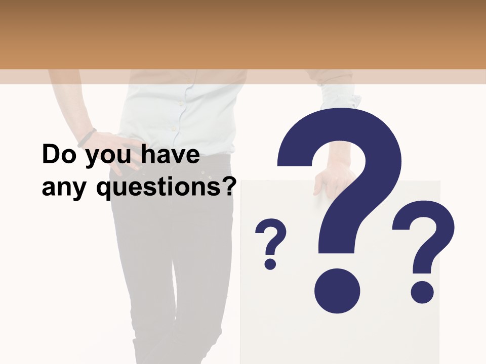 Message Executive Copyspace PowerPoint Template