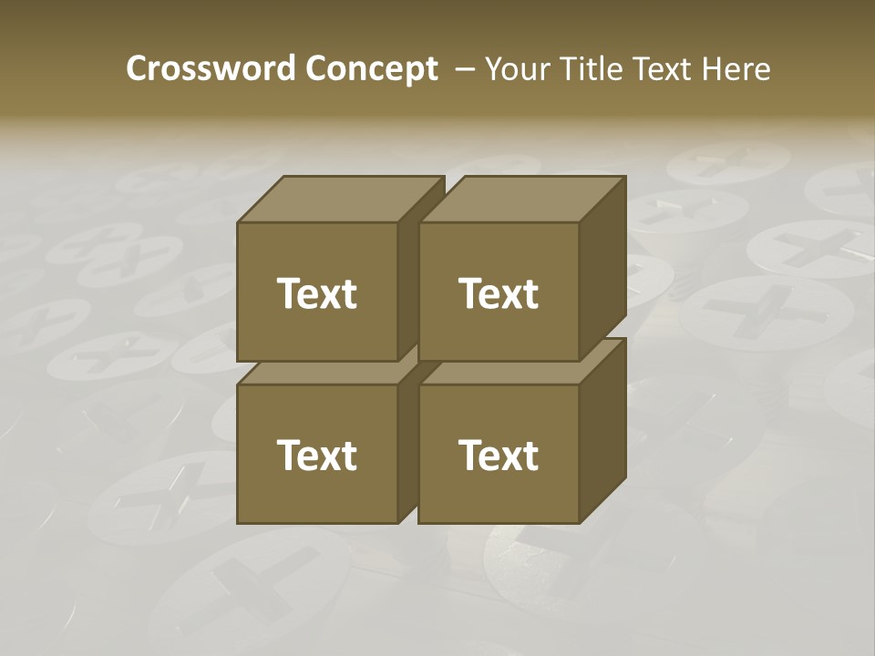 Black Decision Teamwork PowerPoint Template