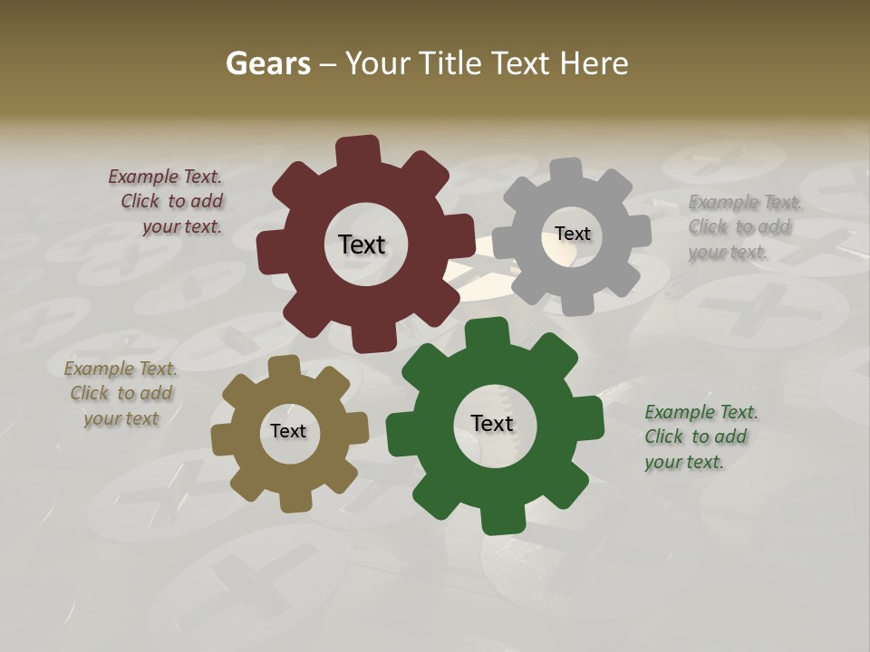 Black Decision Teamwork PowerPoint Template