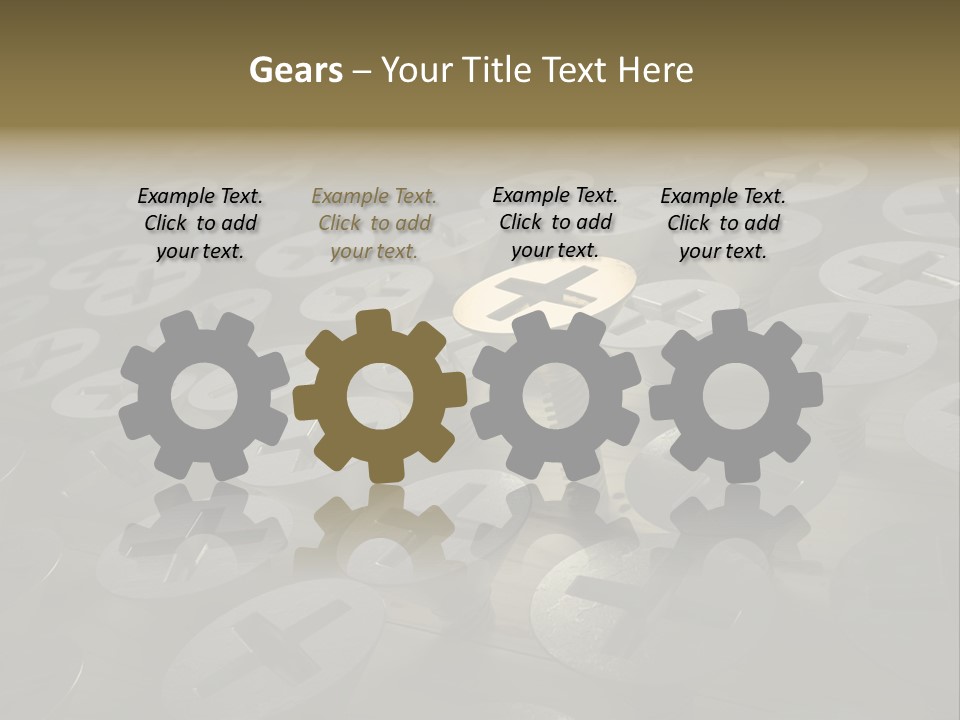 Black Decision Teamwork PowerPoint Template