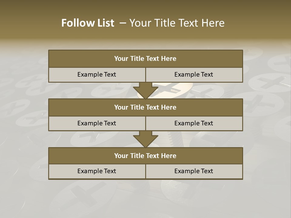 Black Decision Teamwork PowerPoint Template