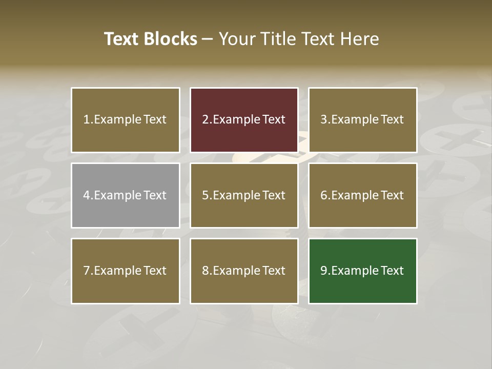 Black Decision Teamwork PowerPoint Template