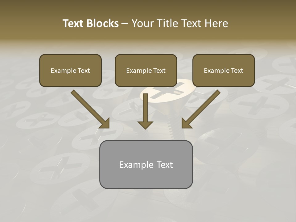 Black Decision Teamwork PowerPoint Template