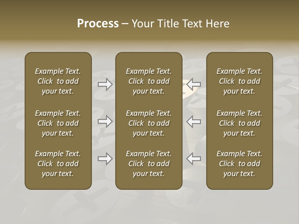 Black Decision Teamwork PowerPoint Template