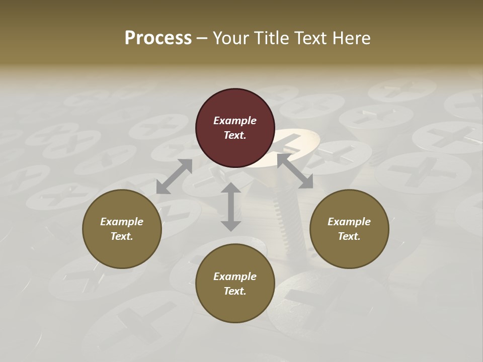 Black Decision Teamwork PowerPoint Template