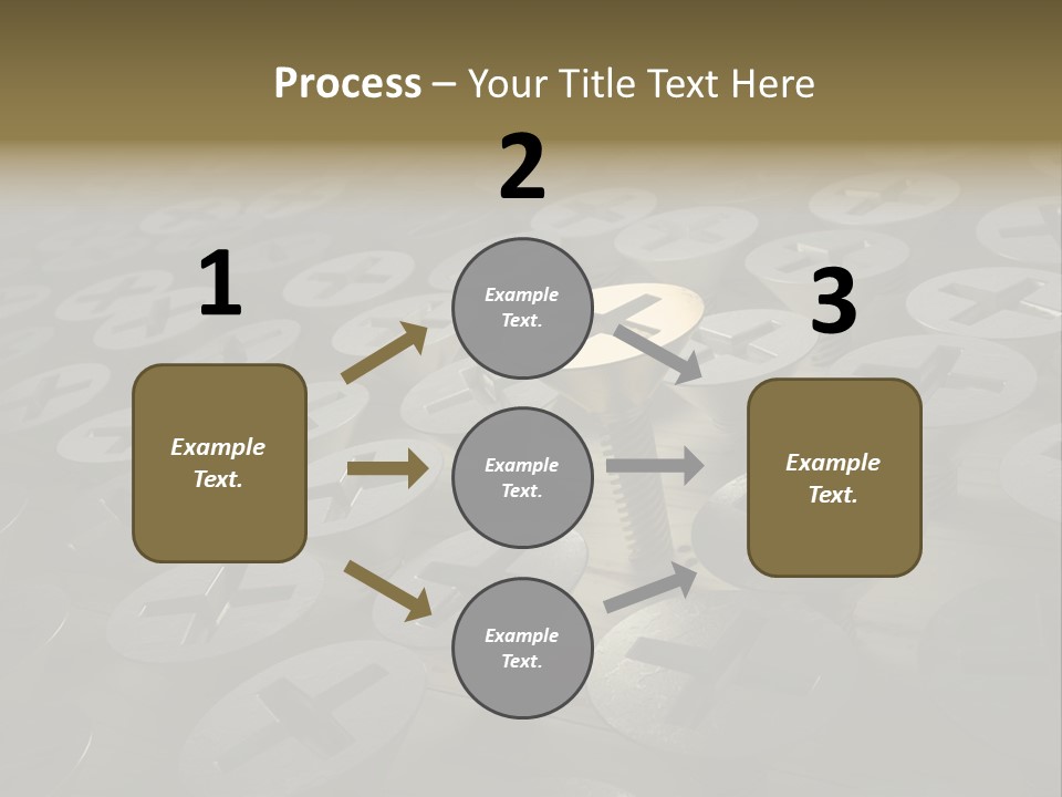 Black Decision Teamwork PowerPoint Template