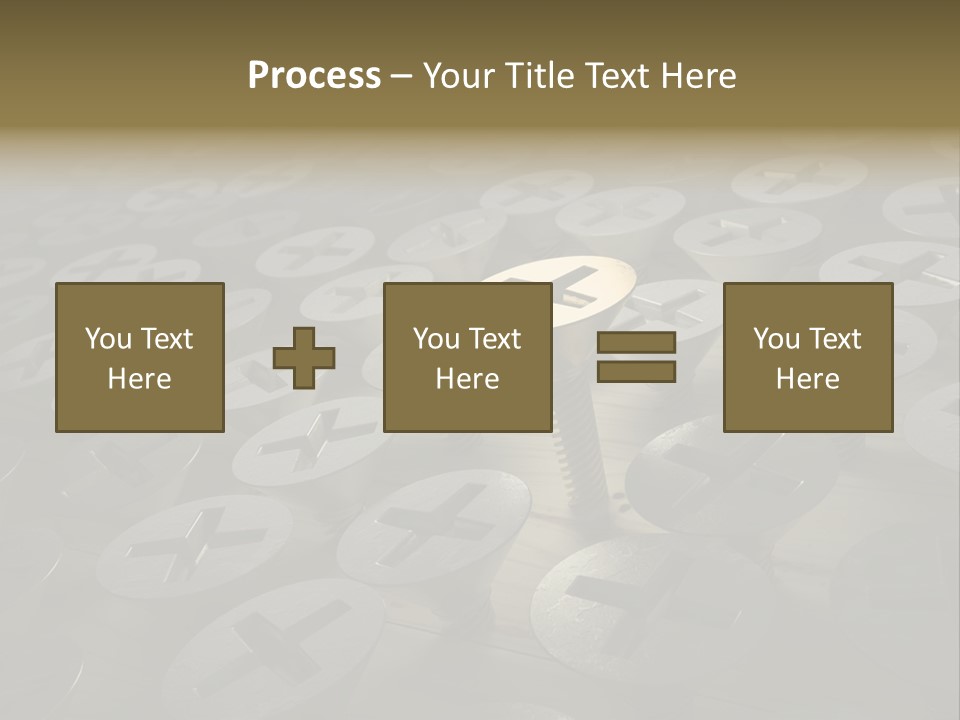 Black Decision Teamwork PowerPoint Template